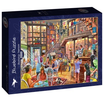 Bluebird Puzzle - Bookshop Tearoom - 2000 Stukjes 2