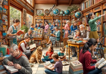 Bluebird Puzzle - Bookstore - 1000 Stukjes