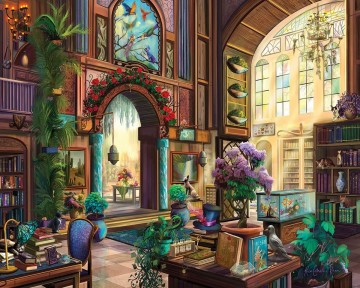 White Mountain - Botanical Library - 1000 Stukjes