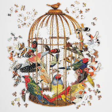 Galison - Bouquet of Birds - 750 Stukjes 3