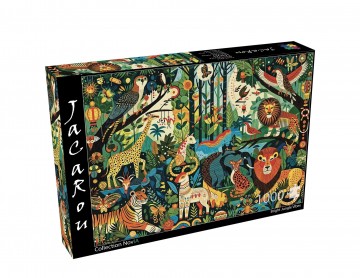 JaCaRou Puzzle - Bright Jungle Vibes - 1000 Stukjes 2