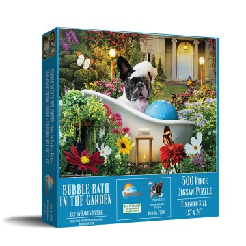 SunsOut - Bubble Bath in the Garden - 500 Stukjes 2