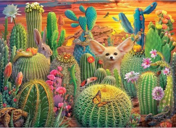 RoseArt - Cactus Critters - 1000 Stukjes