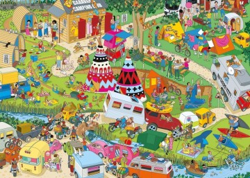 Gibsons - Campsite Capers - 1000 Stukjes