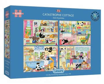 Gibsons - Catastrophe Cottage - 4 x 500 Stukjes 2