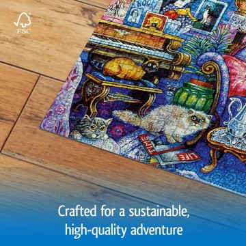 Wonder Forge - Cats - 1000 Stukjes 3