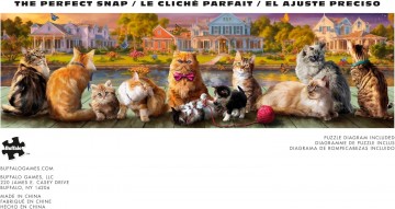 Buffalo Games - Cats Panoramic - 750 Stukjes 4