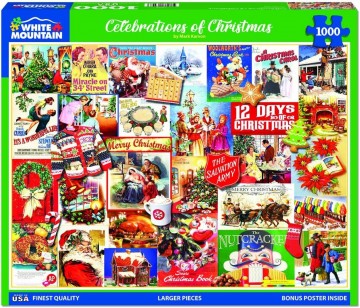 White Mountain - Celebrations of Christmas - 1000 Stukjes 2