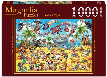 Magnolia - Chaos on the Beach - 1000 Stukjes 2