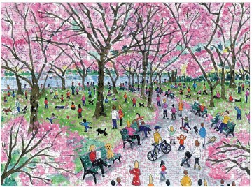 Galison - Cherry Blossoms - 1000 Stukjes 3