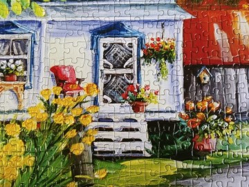 JaCaRou Puzzles - Chez Les Voisins - 1000 Stukjes 3