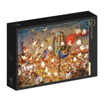 Grafika - Crazy Chicken Coop - 1000 Stukjes 2