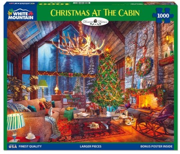 White Mountain - Christmas at the Cabin - 1000 Stukjes 2
