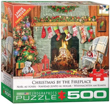 Eurographics - Christmas by the Fireplace - 500 XL Stukjes 2