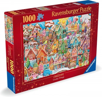 Ravensburger - Christmas Cookie Village - 1000 Stukjes Schade 2