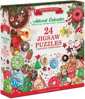 Eurographics - Advent Calendar - Christmas Delights - 24 x 50 Stukjes