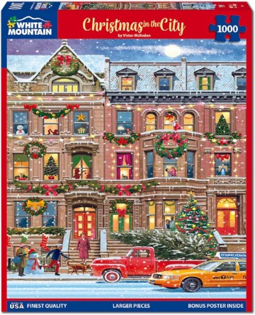 White Mountain - Christmas in the City - 1000 Stukjes 2