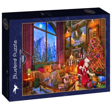 Bluebird Puzzle - Christmas Lodge - 1000 Stukjes 2