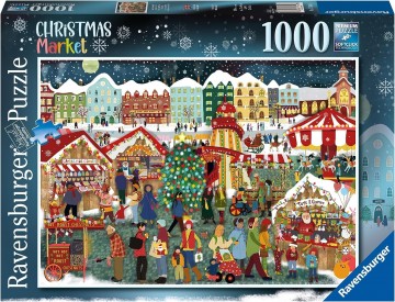 Ravensburger - Christmas Market - 1000 Stukjes 2