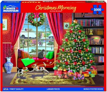 White Mountain - Christmas Morning - 1000 Stukjes 2