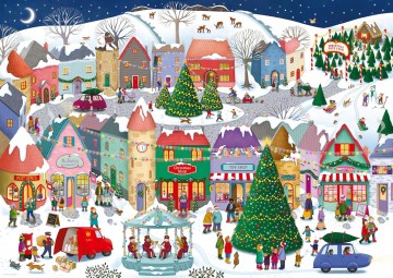 Ravensburger - Christmas Town - 1000 Stukjes
