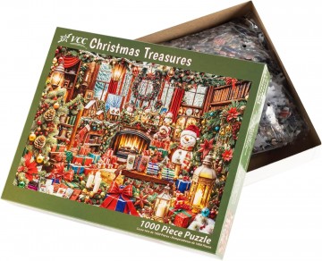 Vermont Christmas Company - Christmas Treasures - 1000 Stukjes 3
