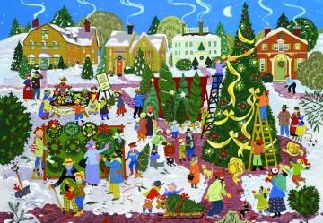 Alipson Puzzle - Christmas Tree Festival - 1000 Stukjes