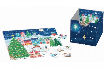 Eurographics - Advent Calendar - Christmas Village - 24 x 50 Stukjes 4