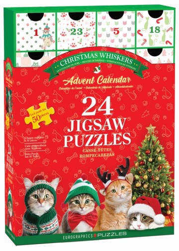 Eurographics - Advent Calendar - Christmas Whiskers - 24 x 50 Stukjes