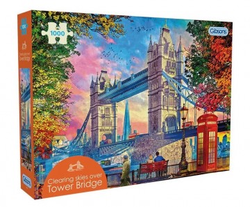 Gibsons - Clearing Skies over Tower Bridge - 1000 Stukjes 2