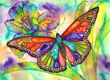 Nova Puzzle - Colorful Butterfly Aquarel - 1000 Stukjes