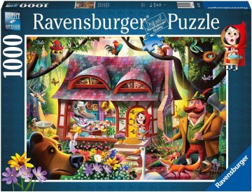 Ravensburger - Come In, Red Riding Hood - 1000 Stukjes 2