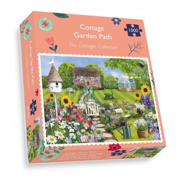 All Jigsaw Puzzles - Cottage Garden Path - 1000 Stukjes 2