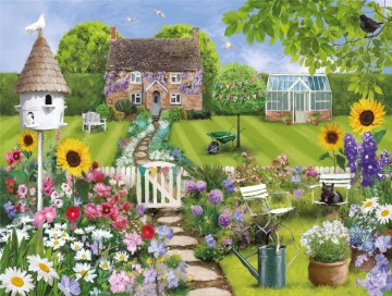 All Jigsaw Puzzles - Cottage Garden Path - 1000 Stukjes