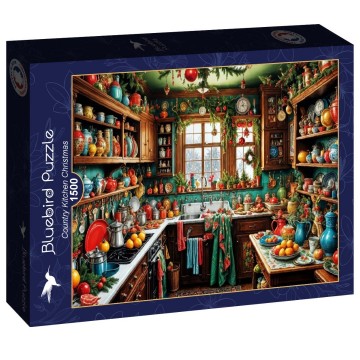 Bluebird Puzzle - Country Kitchen Christmas - 1500 Stukjes 2
