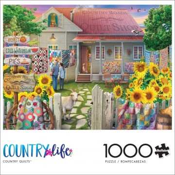Buffalo Games - Country Quilts - 1000 Stukjes 3