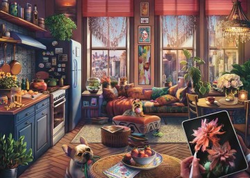 Ravensburger - Cozy Boho Studio - 500 XL Stukjes