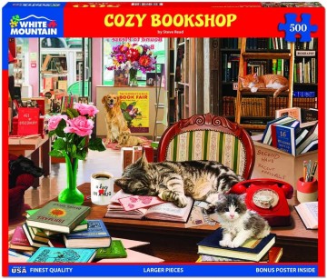 White Mountain - Cozy Bookshop - 500 Stukjes 2