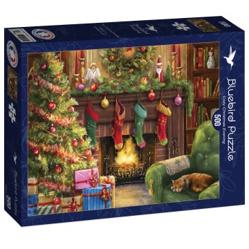 Bluebird Puzzle - Cozy Christmas Evening - 500 Stukjes 2