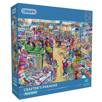 Gibsons - Crafter's Paradise - 1000 Stukjes 2