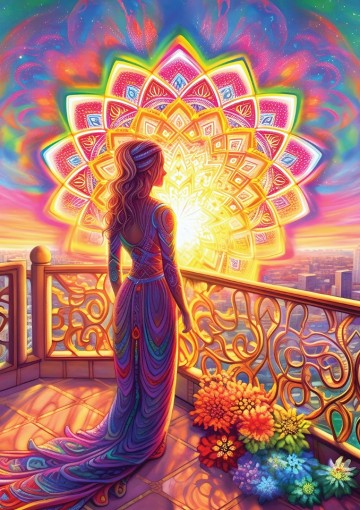 Art Puzzle - Divine Sunset - 1000 Stukjes