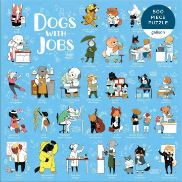 Galison - Dogs With Jobs - 500 Stukjes