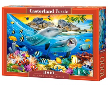 Castorland - Dolphins in the Tropics - 1000 Stukjes 2
