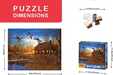 Springbok - Duck Lodge - 1000 Stukjes 3