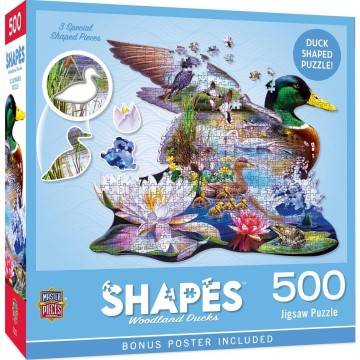 Masterpieces - Woodland Ducks - 500 XL Stukjes 2