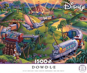 Ceaco - Dumbo the Flying Elephant - 1500 Stukjes Schade 2 - 3