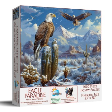 SunsOut - Eagle Paradise - 1000 Stukjes 2