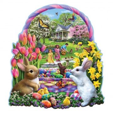 Bits and Pieces - Easter Basket Bunnies - 750 Stukjes