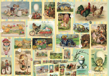 Penny Puzzle - Easter Greetings - 1000 Stukjes
