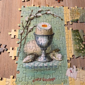 Penny Puzzle - Easter Greetings - 1000 Stukjes 4